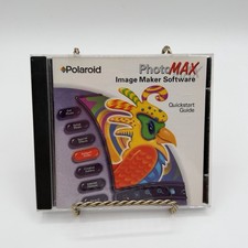 1999 Polaroid PhotoMax Image Maker Software Quickstart Guide PC CD ROM picture