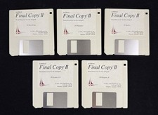 Softwood Final Copy II Word Processor for the Amiga Floppy Disk Lot picture