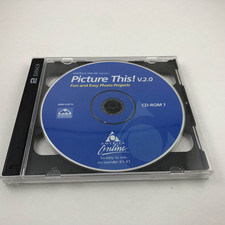 Picture This V.2.0 Fun Easy Photo Projects PC WIN 95/98 CD-ROM 2 Disk Set picture