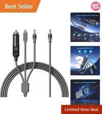 10FT Waterproof Starlink Mini Power Cable: USB-C & DC 3 in 1 Charging Solution picture