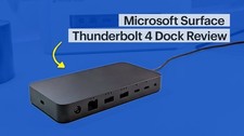 Microsoft Surface Thunderbolt 4 Dock Black picture