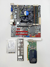 Biostar B75MU3+ MicroATX Motherboard I7-3770 32GB RAM Quadro 600 240GB SSD picture