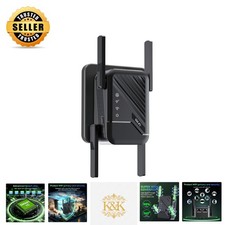 All-in-One WiFi Extender & Signal Amplifier - Cover 13389 Sq Ft, Versatile Use picture