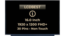 B160UAN04.8 LCD LED Screen 16