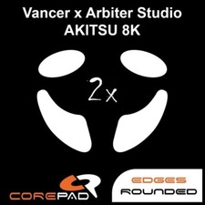 Corepad Skatez Vancer x Arbiter Studio AKITSU 8K Wireless Mouse Feet PTFE Teflon picture