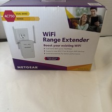 Netgear WiFi Range Extender AC-750 Open Box EX6100v2  TESTED  picture