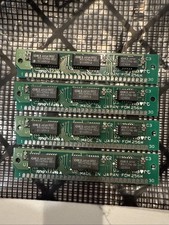 4x 256KB 30-Pin 3-Chip OKI SIMM Parity Memory 80ns 1MB Set RAM Apple SE Atari PC picture
