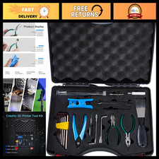 3D Printer Tool Box Kit - 35 Pcs, 18 Tools: Screwdrivers, Wrenches, Pliers, SD R picture