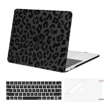 MOSISO Compatible with MacBook Pro 13 inch Case M2 2025, 2024, 2023, Black picture