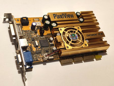 PixelView GeForce FX 5600 256MB AGP Gold Limited Edition Retro Gaming GPU TESTED picture