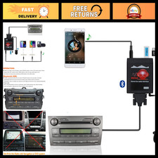 Bluetooth AUX Input Adapter for Toyota - Car Audio USB Handsfree Connectivity picture