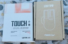 LOFREE TOUCH OE909 Wireless Optical Mouse 4000 DPI Scroll Wheel White picture
