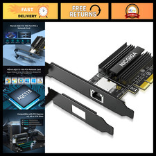 10G PCIe Network Card, AQC113 Controller, 10Gb Ethernet Adapter, WOL Support, RJ picture