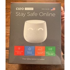 NIB Sealed CUJO Wi-Fi Protection From Hacking Virus & Malware Harm Unlimited Sub picture