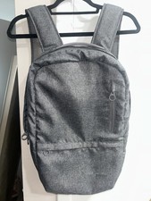 Incase City Lightweight Compact Backpack/laptop bag- gray zip padded straps picture