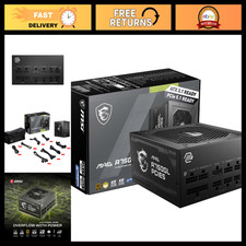 750W Fully Modular Gaming Power Supply, 80+ Gold, ATX 3.1, PCIe 5.1 Ready, 10 Ye picture