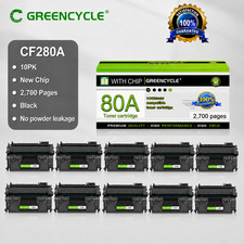 80A Toner 10-Pack Compatible HP CF280A Pro 400 M401a M401d M401n M425 picture