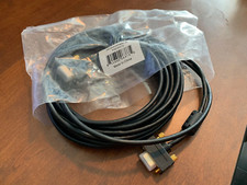 Ultra Slim SVGA Super VGA M/F Monitor Cable - 25 Feet With Ferrites | 30/32AWG picture
