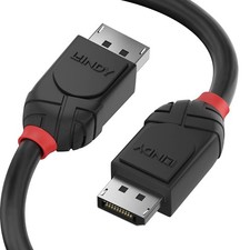Lindy 36494 1.5m DisplayPort 1.2 Cable, Black Line picture