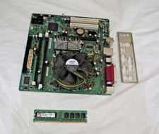 Intel D945GCCR D78647-300 Micro ATX Socket 775 Desktop Motherboard +IO/Panel+Ram picture