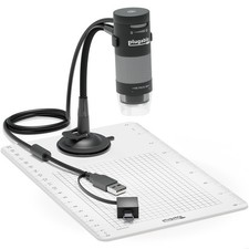 Plugable USB Digital Microscope 250x, 2MP Micro 250X Magnification, black picture