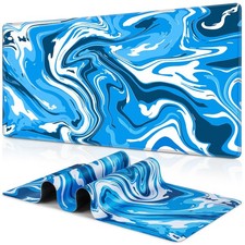 Canjoy Gaming Mouse Pad, Fluid Pattern Mouse Pad 31.5x11.8inch Large Extended... picture