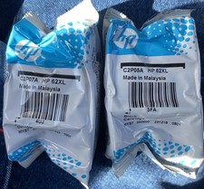 Genuine HP 62XL Ink Cartridge - Black & Tri-Color Combo *Expired picture