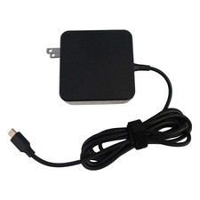 65W USB-C Laptop Replacement Ac Power Adapter Charger Wall Cord picture