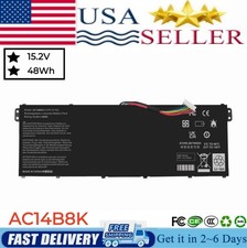 New AC14B8K Battery for Acer Aspire R3-131T R3-131T- P344 R5-571T R5-571T-59DC picture