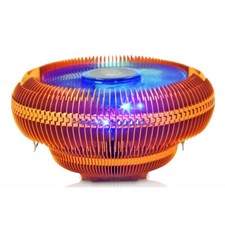 Desktop computer RGB LED CPU Copper Plated cooling fan multi-platform universal picture