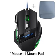 RGB Backlit Gaming USB Wired Optical Mouse DPI Adjustable Gamer Ergonomic Design picture