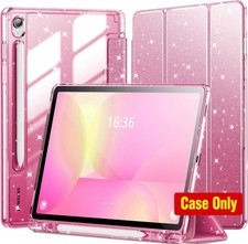 Tablet Case for Tab S10 Lite 10.9 Inch, Cute Pink Glitter Cover with S Pen Holde picture