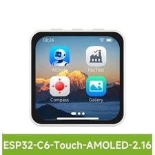 Waveshare ESP32-C6 2.16inch AMOLED Display Touch Screen Development Board picture