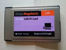 PCMCIA Card Ethernet Fax Modem Lan Token Ring 3Com US Robotics Megahertz Madge picture