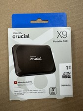 Crucial X9 1 TB Portable Solid State Drive External ct1000x9ssd9 1050MB/s-NEW- picture