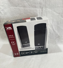 Cyber Acoustics CA-2014 Computer Speakers, Full Stereo Sound, Full Range picture