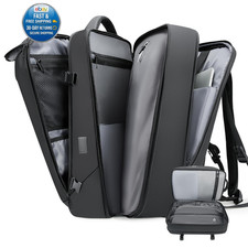 Vacuum Seal Travel Backpack,Expandable Vacpack Backpack Black-c50 picture