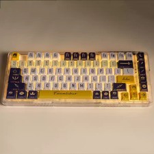 Fate Grand Order Altria Saber Keycaps 124 Keys PBT Cherry For Cherry MX Keyboard picture