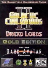 Galactic Civilizations II 2 Dread Lords Gold PC CD original game + Dark Avatar picture