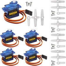 Miuzei Sg90 9g Micro Servo Motor for Arduino RC Car Robot Boat Plane 5Pcs 5 picture