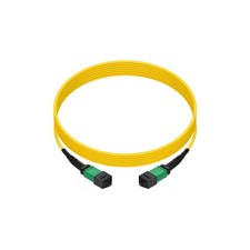 1m Singlemode MPO F/F 12-Fiber Type B 3mm Fiber Optic Cable picture