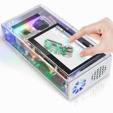 Raspberry Pi 5 Case with 4.3