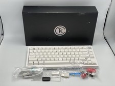 Keychron V1 Max QMK/VIA Custom Mechanical Keyboard - White - No Dongle picture