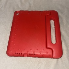 Red Silicone Shockproof Tablet Case Handle Integrated Stand Protective Shell picture