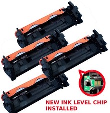 4pack CF217A 17A Toner Cartridge +Chip For HP Laserjet M130fn M130fw M130nw M102 picture