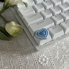 Kawaii Artisan Resin Keycap Handmade Custom MX Cherry Mechanical Keyboard picture