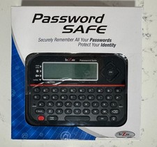 RecZone Password Keeper Safe Vault Password Organizer Model 595 NEW picture