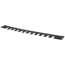2pcs Single-Sided Fishbone Cable Manager, 19” Cold Rolled Steel Panel picture
