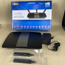 Linksys AC1900 Dual Band Smart Wi-Fi Router Open Box *Missing One Antenna* READ picture