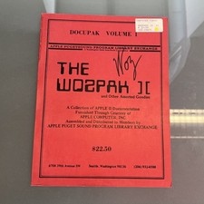 Original Apple II Wozpak signed by Steve Wozniak picture